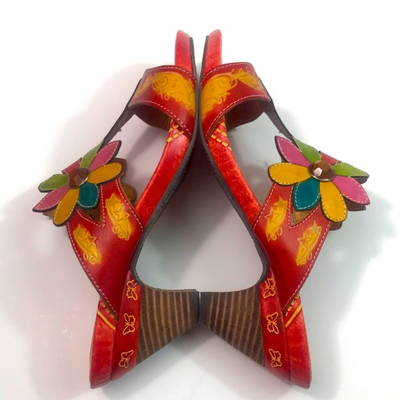 Spring Step L’Artiste leather sandals, size 42/9W, EUC - Picture 4 of 9